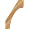 Ekena Millwork 6"W x 20"D x 32"H Westlake Rough Sawn Knee Brace, Western Red Cedar BRC06X20X32WTL00RWR - alternate 4